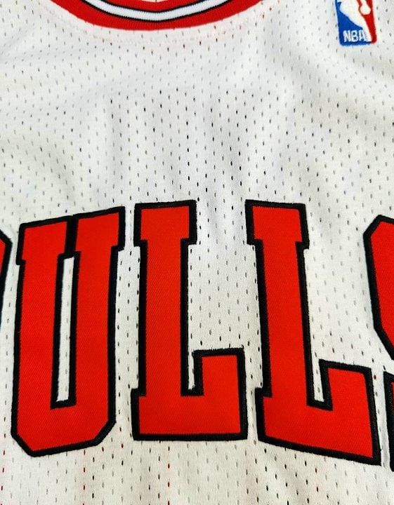 Men's Dennis Rodman White Retro Classic Team Jersey - Image 4