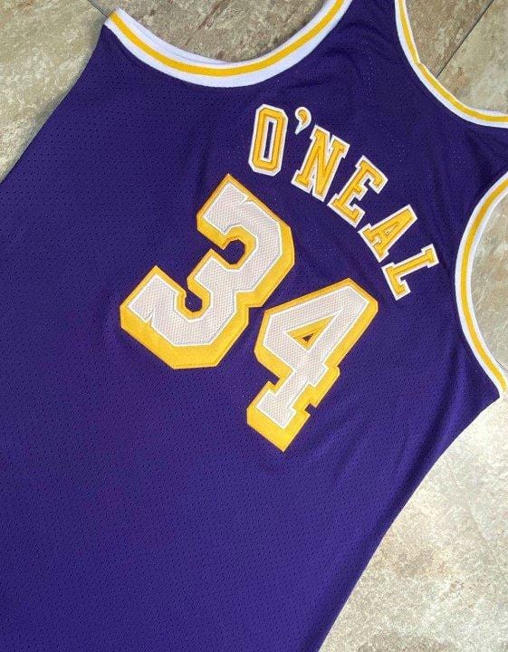 Men's Shaquille O'Neal Purple Retro Classic Team Jersey - Image 9