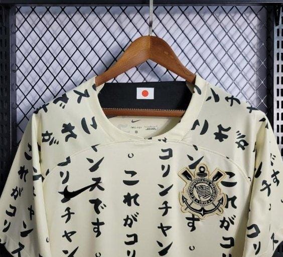22/23 Corinthians Third Japan 10 Years Yellow Jersey - Image 3
