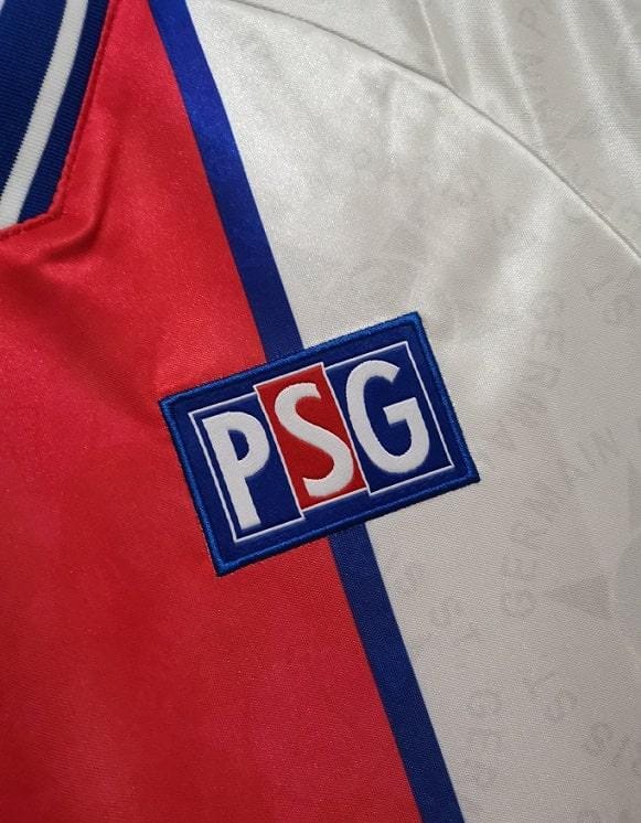 Retro 94/95 PSG White Away Jersey - Image 6