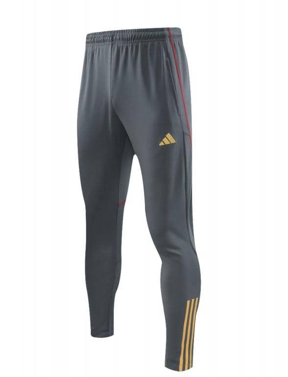 23/24 Arsenal Grey Half Zipper Jacket+Pants - Image 3