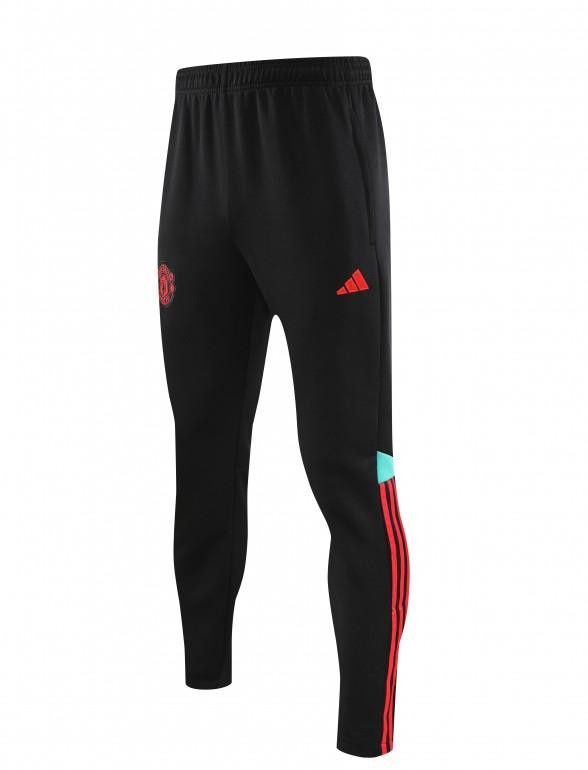 23/24 Manchester United Black Full Zipper Jacket+Pants - Image 7