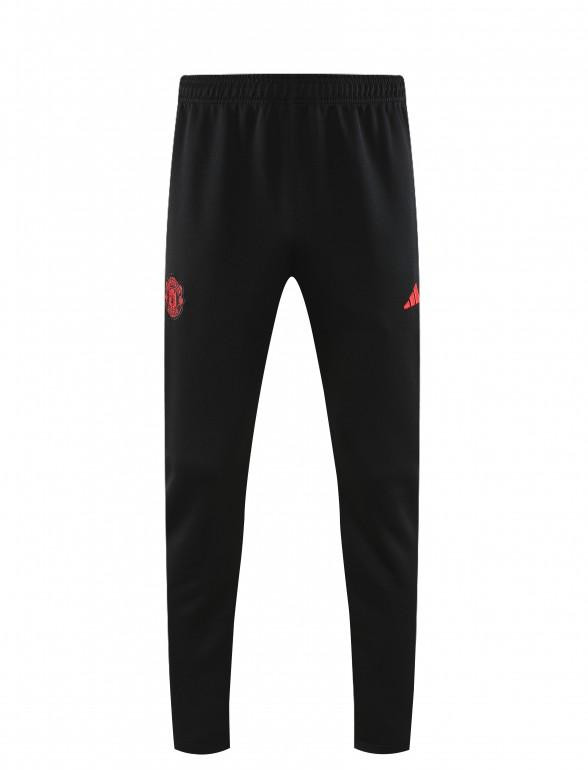 23/24 Manchester United Black Full Zipper Jacket+Pants - Image 8