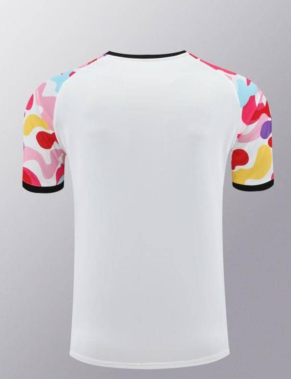 24/25 Manchester United White Short Sleeve Jeresy+Shorts - Image 15