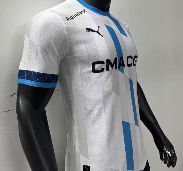 Player Version 24/25 Olympique Marseille X Team BDS Puma Esports White Jersey - Image 4