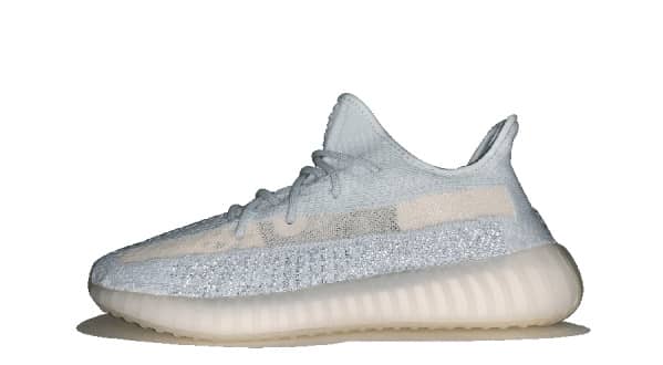 Adidas YEEZY Yeezy Boost 350 V2 Shoes Reflective Cloud White - FW5317 Sneaker WOMEN - Image 5
