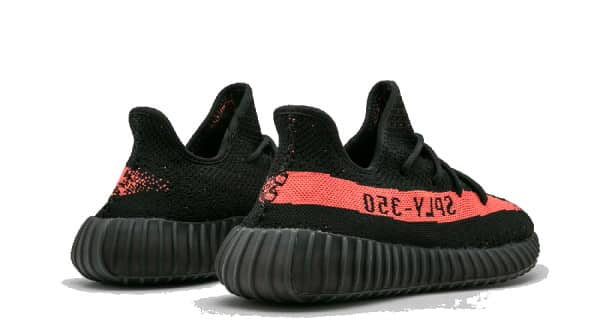 Adidas YEEZY Yeezy Boost 350 V2 Shoes Red - BY9612 Sneaker MEN - Image 2