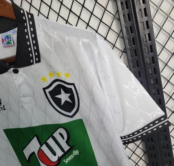 Retro 94/95 Botafogo Third White Jersey - Image 7