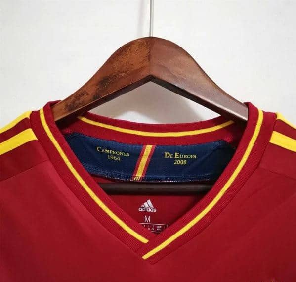 Retro 2012 Spain Home Jersey - Image 4