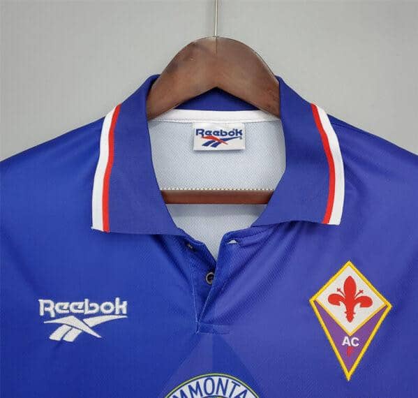 Retro 95/96 Fiorentina Home Jersey - Image 5
