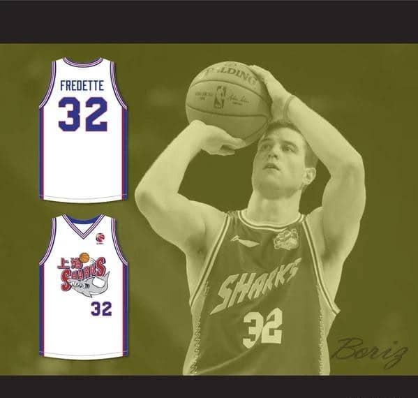 Jimmer Fredette 32 Shanghai Sharks White Basketball Jersey - Image 5