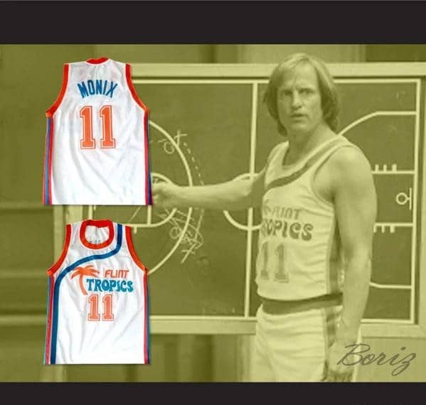 Flint Tropics 11 Ed Monix Basketball Jersey Semi Pro Team - Image 5