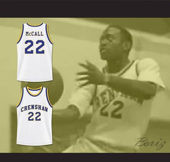 Omar Epps Quincy McCall 22 Crenshaw High School Basketball Jersey Love and Basketball - Image 5