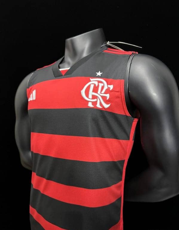 24/25 Flamengo Home Vest Jersey - Image 3