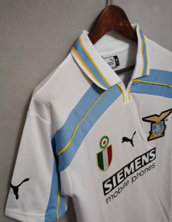 Retro 00-01 Lazio Away Jersey - Image 7