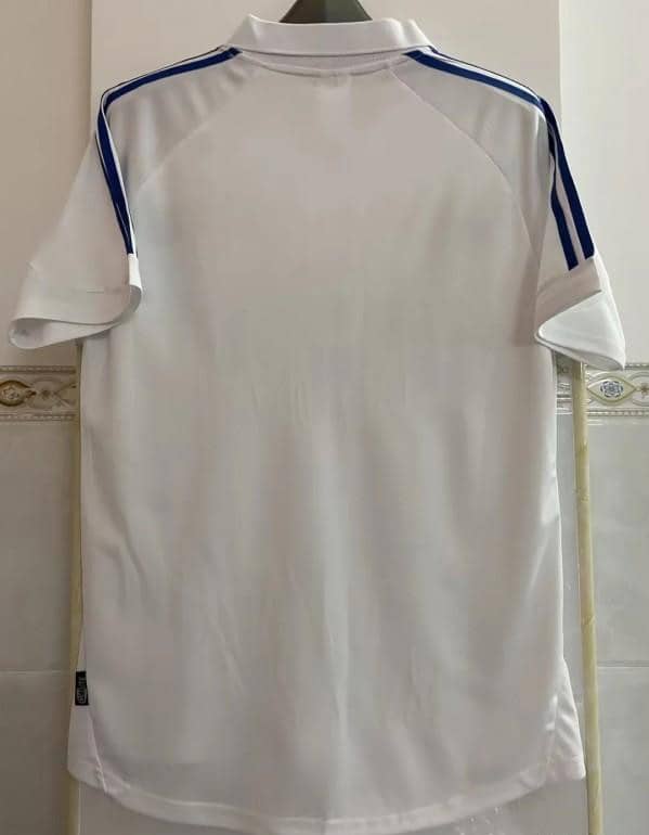 Retro 01/02 Real Madrid Home Jersey League Version With Sponsor - Image 2