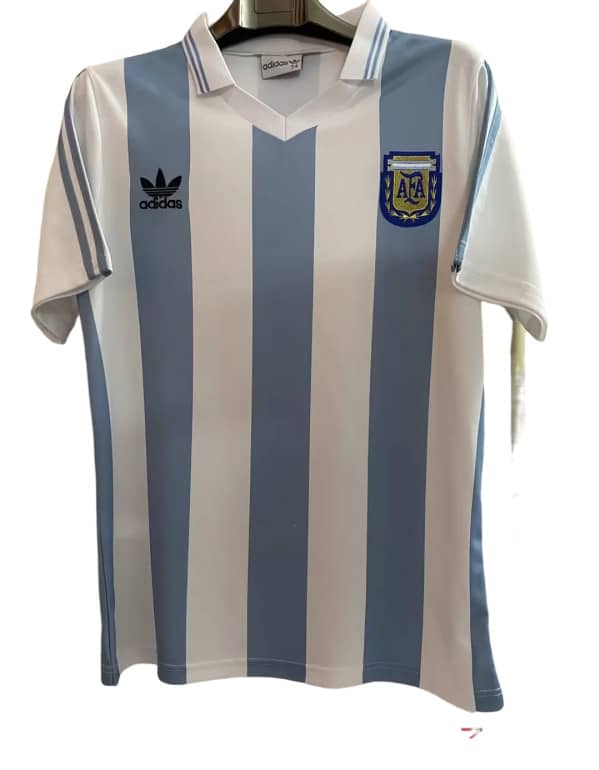 Retro 91/93 Argentina Home Jersey - Image 6