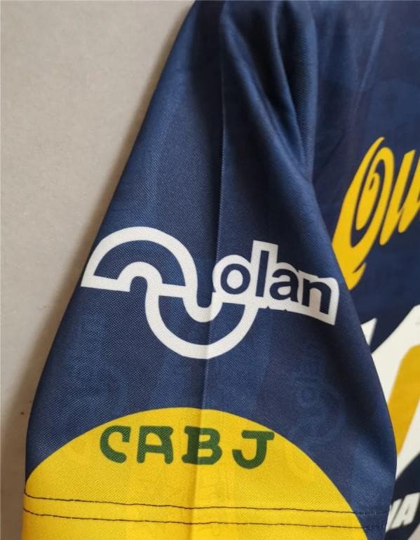 Retro 95/96 Boca Juniors Home Jersey - Image 5