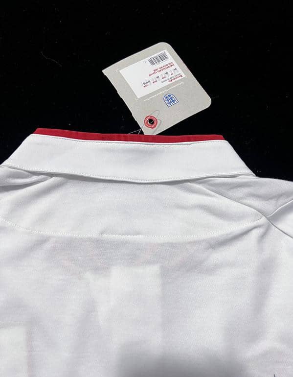 Retro 2012 England Home Soccer Jersey - Image 2