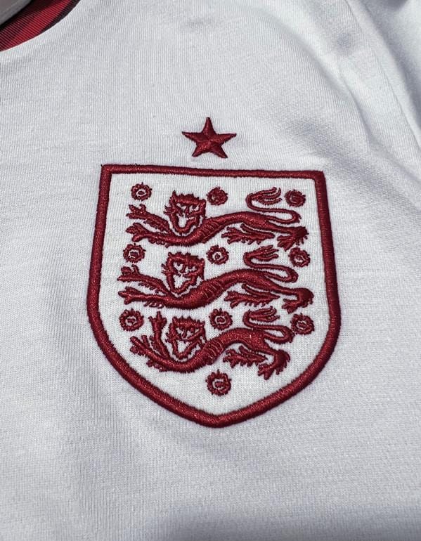 Retro 2012 England Home Soccer Jersey - Image 6