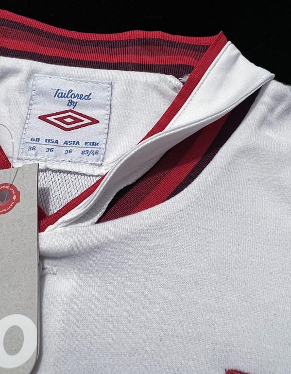 Retro 2012 England Home Soccer Jersey - Image 7