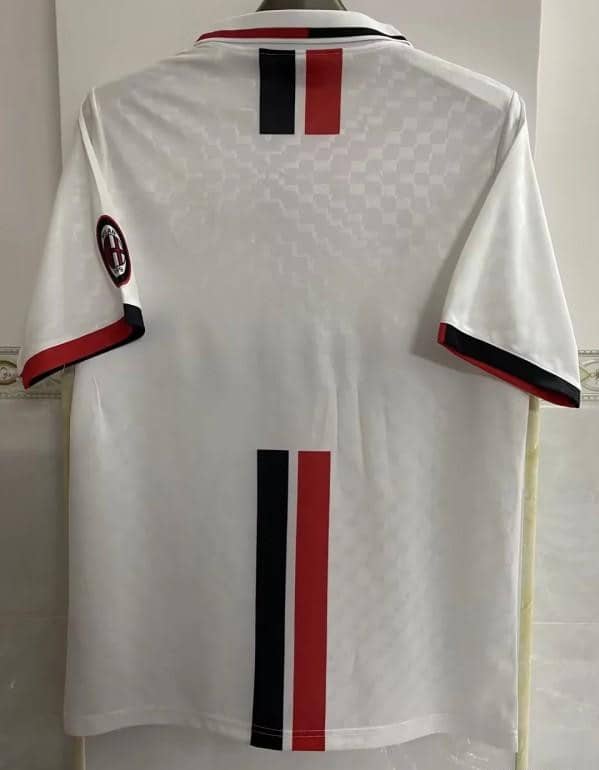 Retro 95/97 AC Milan Away White Jersey - Image 2