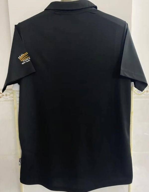 Retro 02/03 Real Madrid Black Century Jersey - Image 4