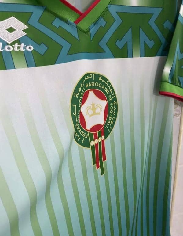 Retro 1994 Morocco Away Green Jersey - Image 5