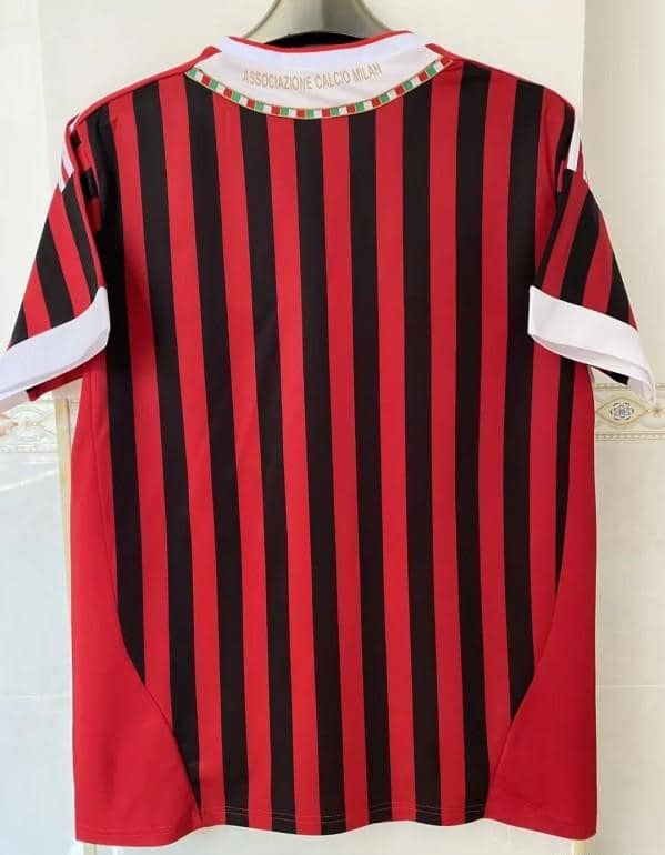 Retro 11/12 AC Milan Home Jersey - Image 7