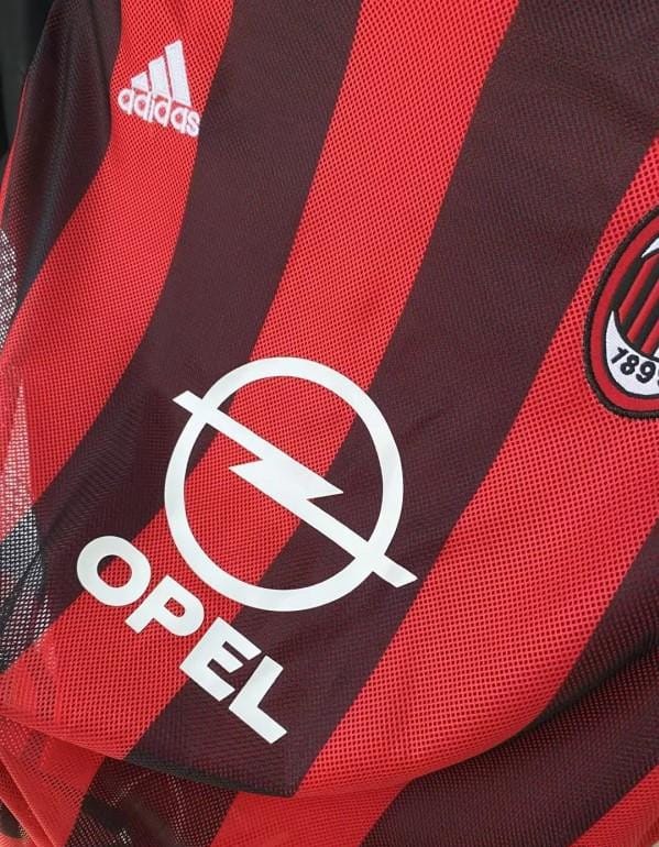 Retro 02/03 AC Milan Home Dual Layer Authentic Jersey - Image 2