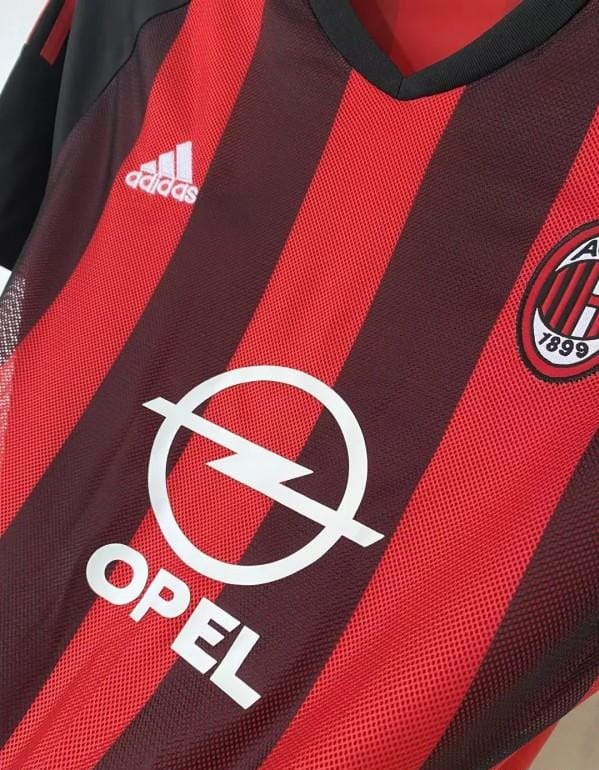 Retro 02/03 AC Milan Home Dual Layer Authentic Jersey - Image 3