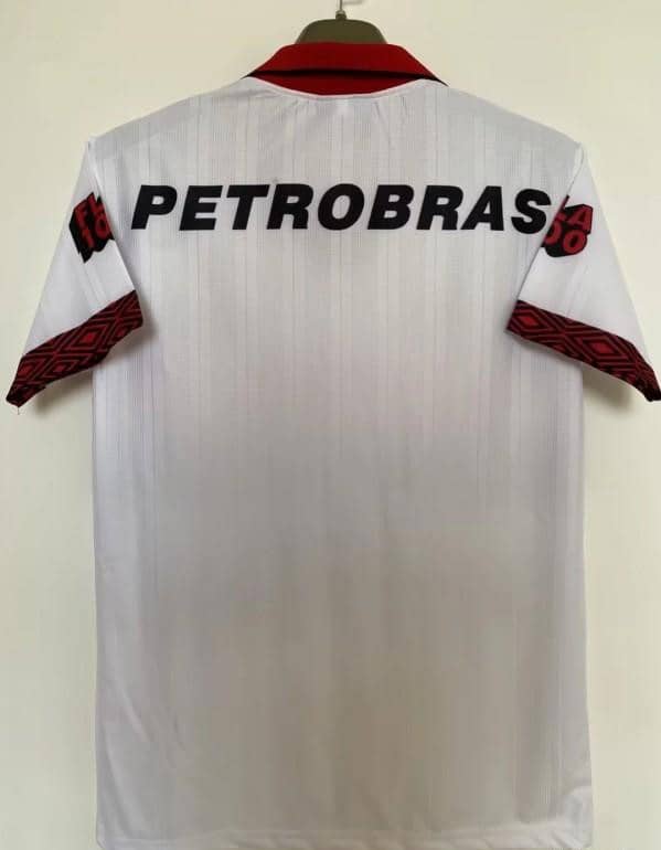 Retro 95/96 Flamengo Away White Special Edition Jersey - Image 5