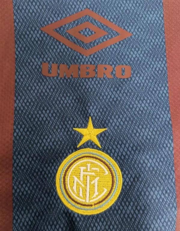 Retro 94/95 Inter Milan Training Jersey Wine Color Jersey - Image 3