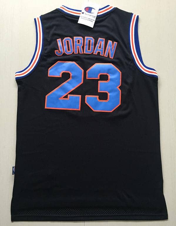 Michael Jordan 23 Movie Edition Black Basketball Jersey Kit - Image 7