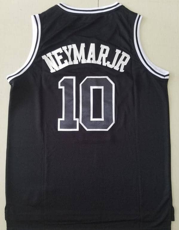 PSG Neymar Black Basketball Jerseys - Image 3