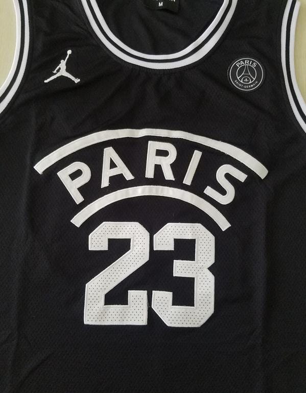 PSG Michael Jordan Black Basketball Jerseys - Image 2