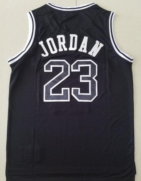 PSG Michael Jordan Black Basketball Jerseys - Image 4