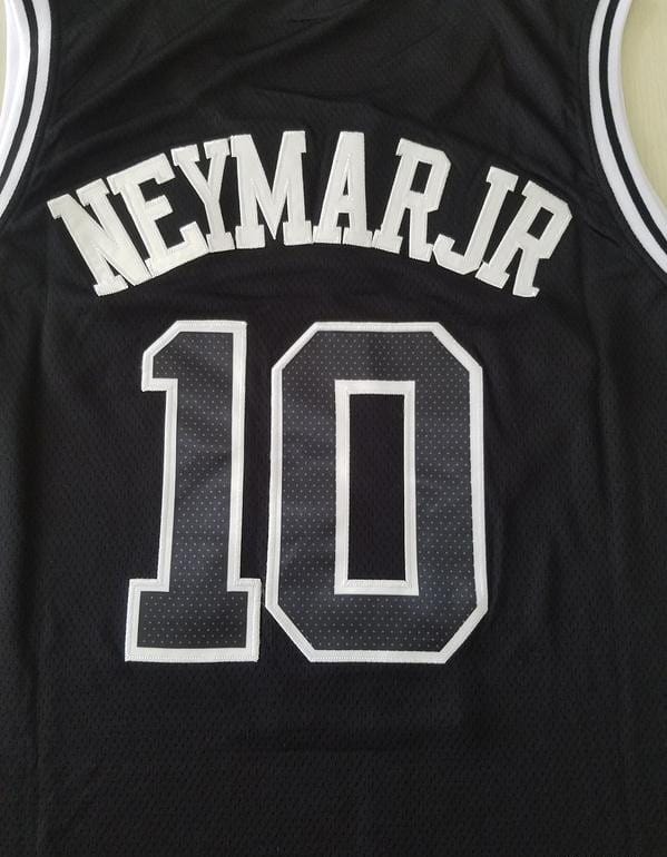 PSG Neymar Black Basketball Jerseys - Image 4