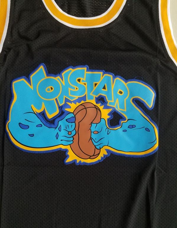 Mon Stars 0 Alien Black Bastetball Jersey - Image 2