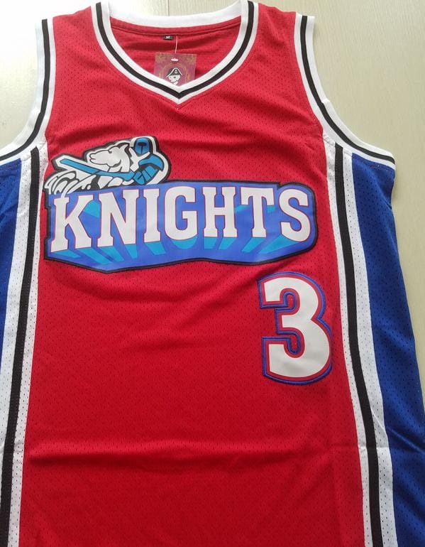 Lil' Bow Wow Calvin Cambridge 3 Los Angeles Knights Red Basketball Jersey Like Mike - Image 3