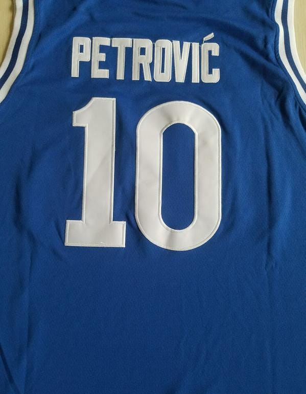 Drazen Petrovic 10 Cibona Zagreb Basketball Jersey - Image 4