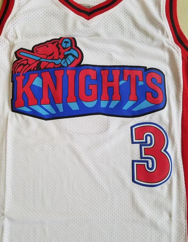 Lil' Bow Wow Calvin Cambridge 3 Los Angeles Knights White Basketball Jersey Like Mike - Image 3