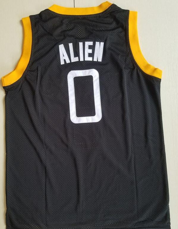 Mon-Stars 0 Alien Black Bastetball Jersey - Image 3
