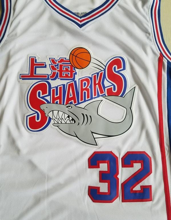 Jimmer Fredette 32 Shanghai Sharks White Basketball Jersey - Image 3