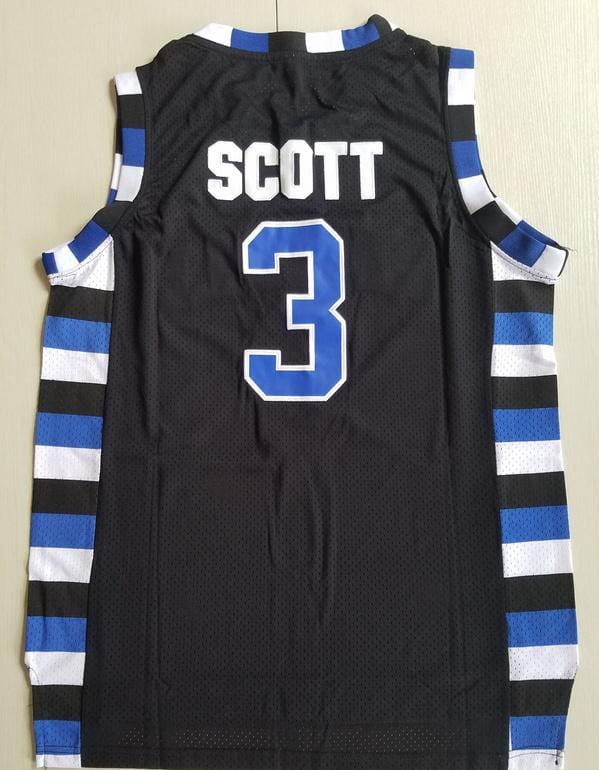 Antwon Skills Taylor 3 One Tree Hill Ravens Black Basketball Jersey - Image 2