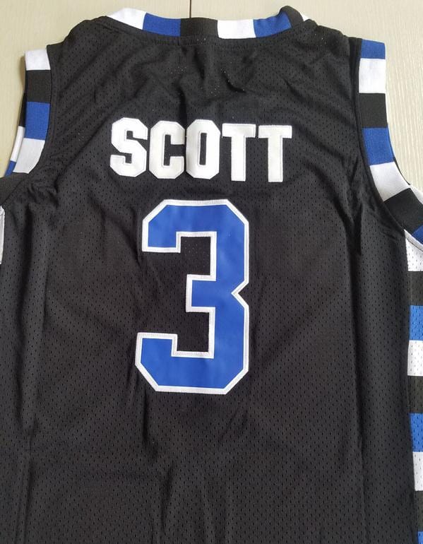 Antwon Skills Taylor 3 One Tree Hill Ravens Black Basketball Jersey - Image 4