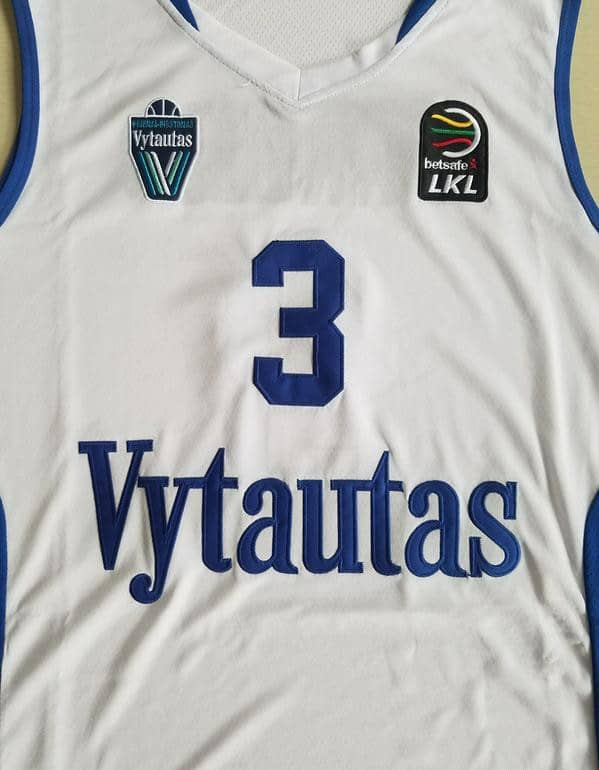 LiAngelo Ball 3 Lithuania Vytautas White Basketball Jersey - Image 2