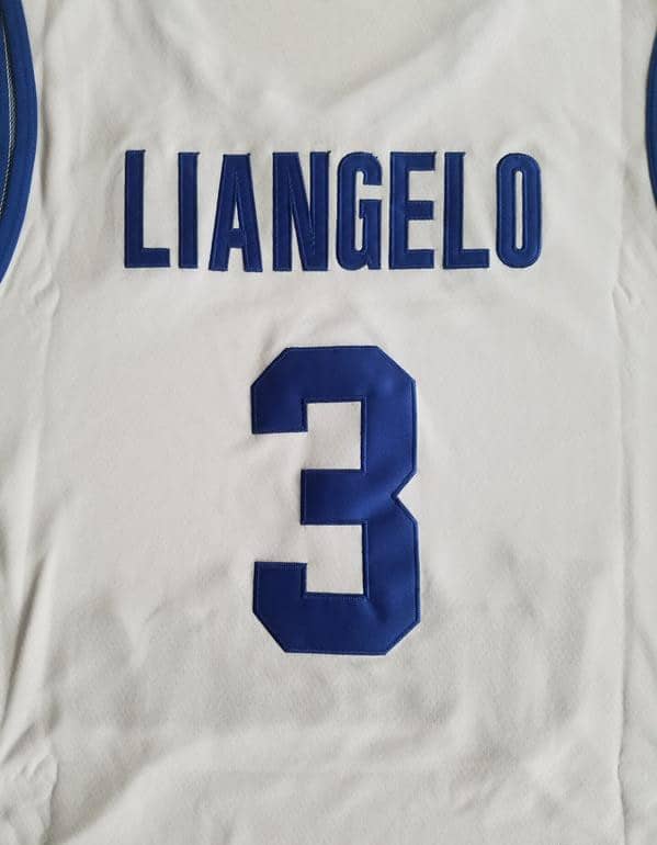 LiAngelo Ball 3 Lithuania Vytautas White Basketball Jersey - Image 4