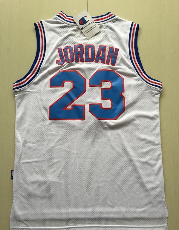 Michael Jordan 23 Movie Edition White Basketball Jersey Kit - Image 2