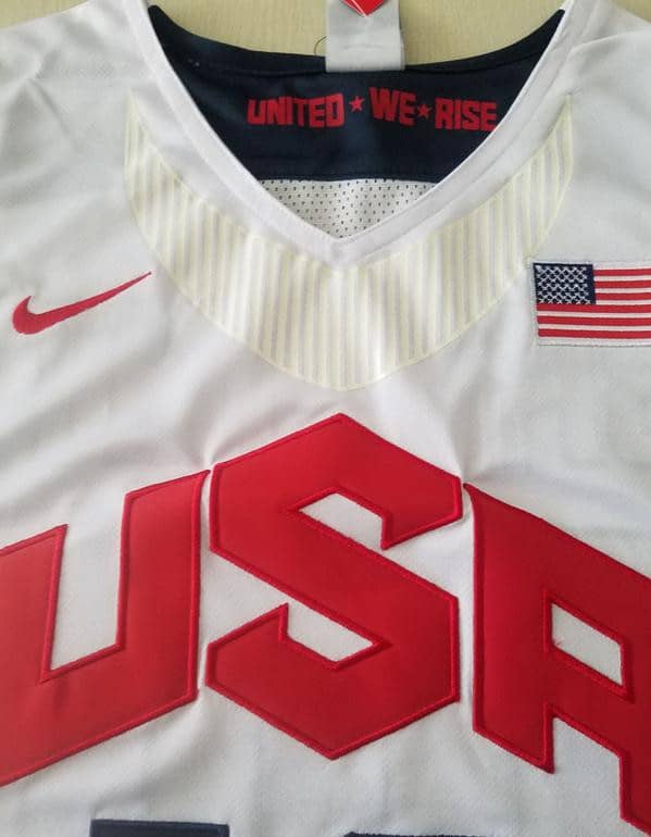 Kobe Bryant 10 White USA Basketball Jersey - Image 3
